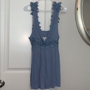 Blue En Creme Romper